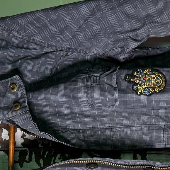 Canterbury of New Zealand (Rugby Brand) Jacket, Size Large, Snap and Zip Closure - Picture 2 of 16